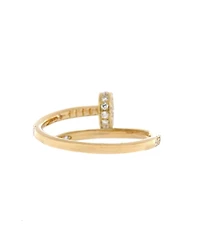Pre-Owned Cartier Juste un Clou Paved Ring