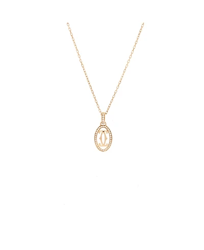 Pre-Owned Cartier Double C de Cartier Pendant Necklace