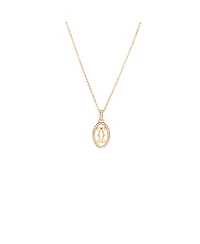 Pre-Owned Cartier Double C de Cartier Pendant Necklace