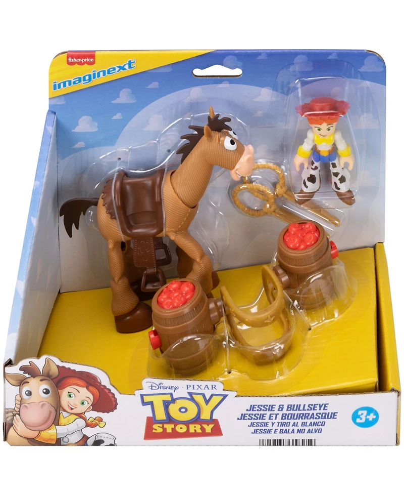 Imaginext Jessie and Bullseye Play Set