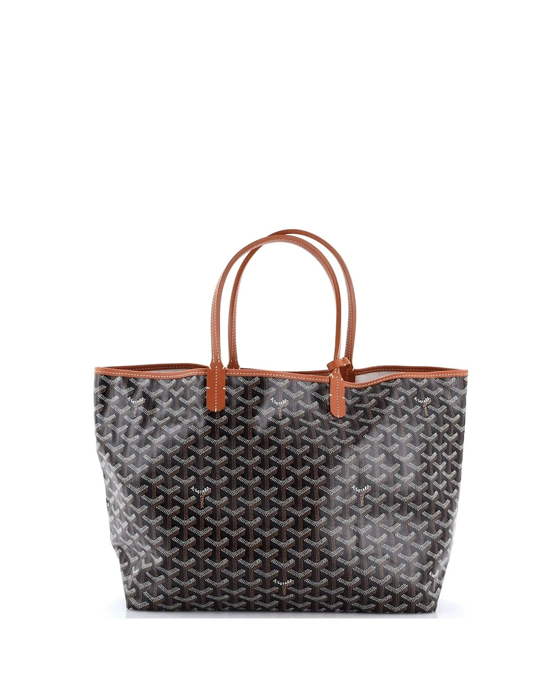 Pre-Owned Goyard Pm Saint Louis Tote Coated Canvas