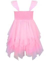 Pink & Violet Girls' 2-6X Sequin Bow Bodice Dress