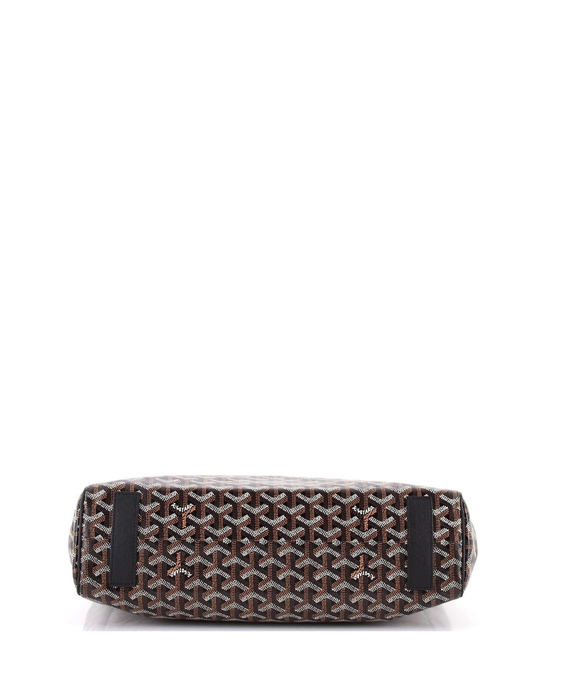 Pre-Owned Goyard Voltaire Iii Tote Coated Canvas