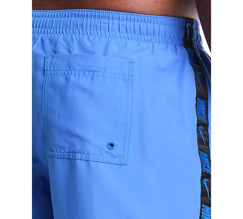 Nike Men's 9" Big & Tall Breaker Logo Tape Volley Swim Shorts