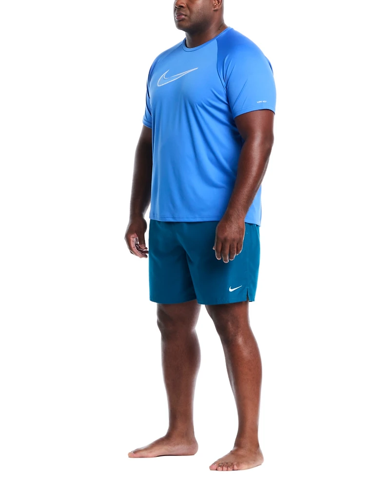 Nike Men's Big & Tall Short-Sleeve Hydro Guard Swim Shirt