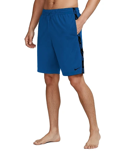 Nike Men's Breaker Logo Tape Volley 9" Swim Shorts