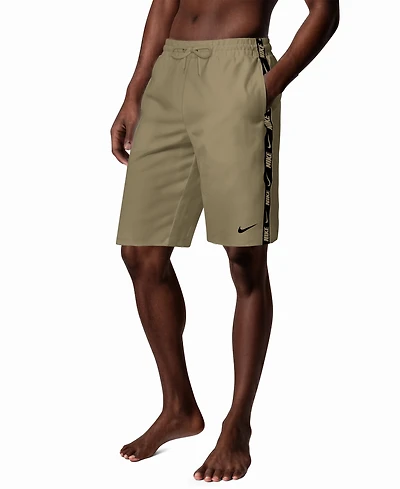 Nike Men's Breaker Logo Tape Volley 9" Swim Shorts
