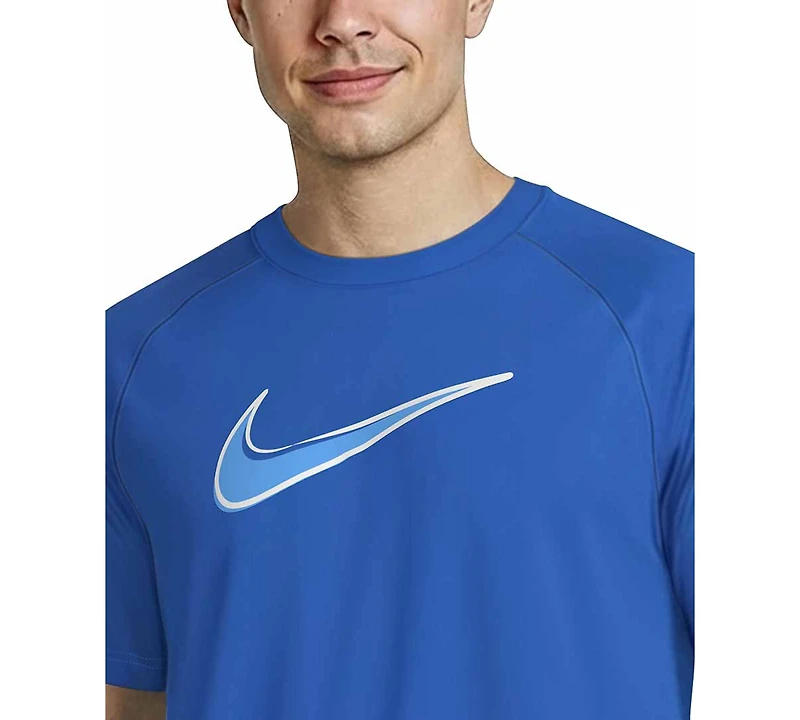 Nike Men's Swoosh Outline Hydro Guard Swim Shirt