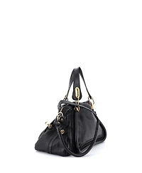 Pre-Owned Chloe Medium Paraty Top Handle Bag Leather