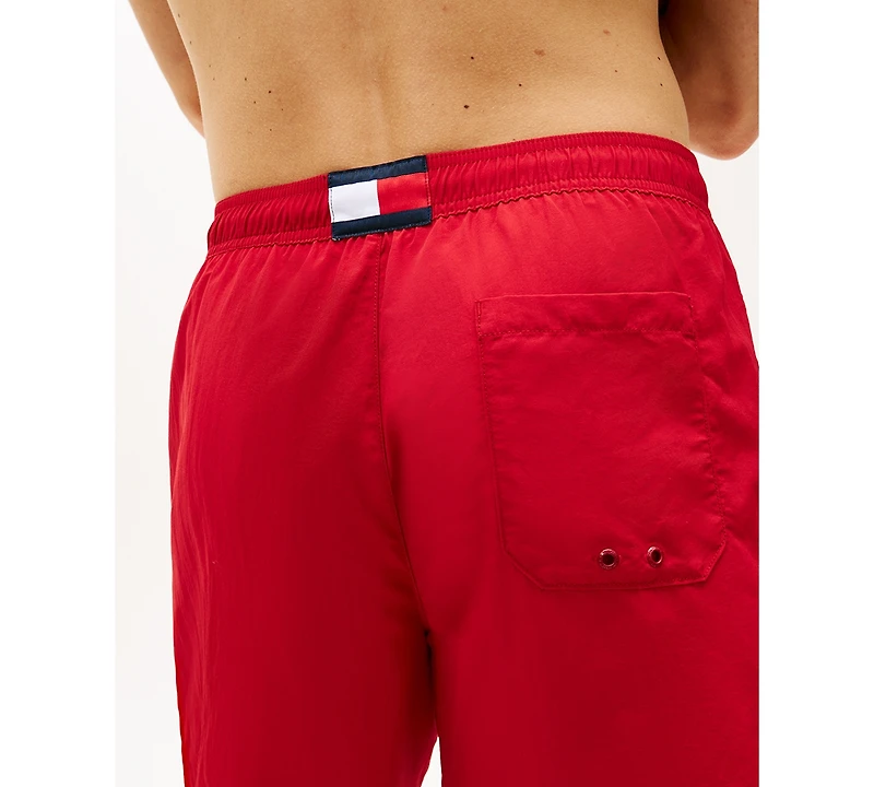 Tommy Hilfiger Men's Long Drawstring 7" Swim Trunks