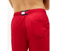 Tommy Hilfiger Men's Long Drawstring 7" Swim Trunks