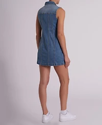 Abrand Women's Sleeveless Button-Up Dress