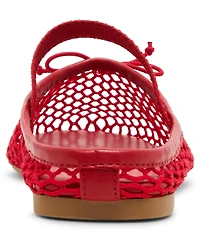 Madden Girl Women's Bonita Mesh Mary Jane Slip-On Ballet Flats