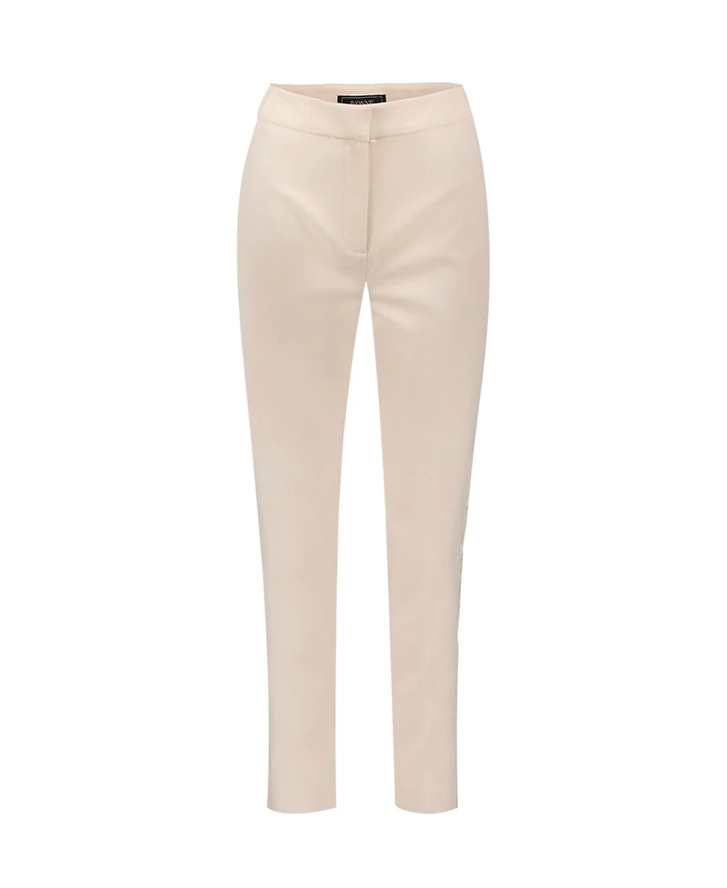 Ivonne Women's Straight Cut Tailored Capri Trousers