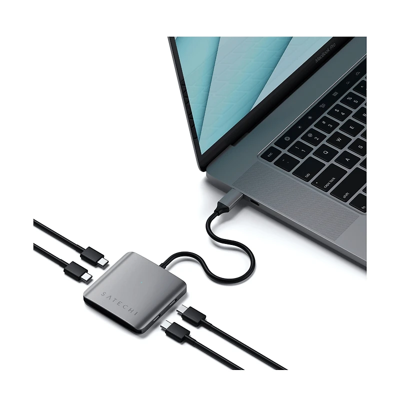Satechi 4 Port Usb C Hub