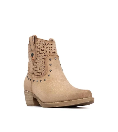Xti Refresh Collection Women's Suede Ankle Booties