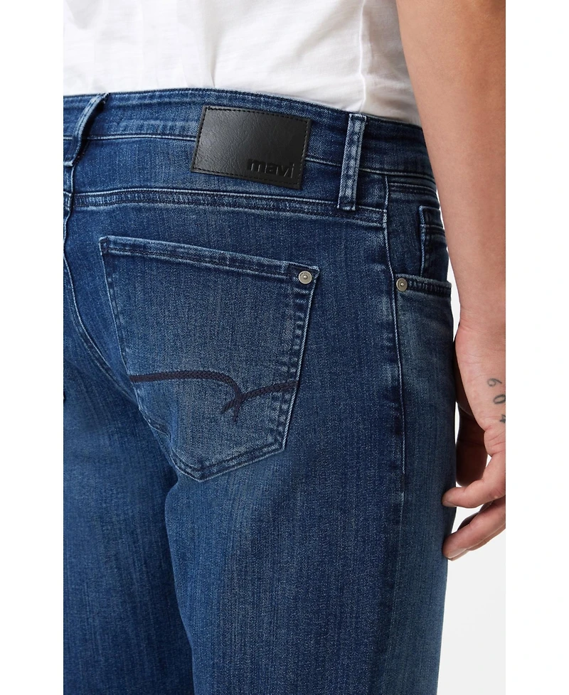 Mavi Men's Zach Straight Leg Dark Brushed Nashville