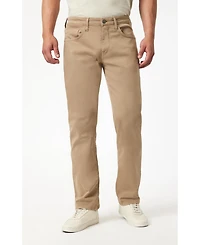 Mavi Jeans Men's Zach Straight Leg In Khaki Casual Twill Pant
