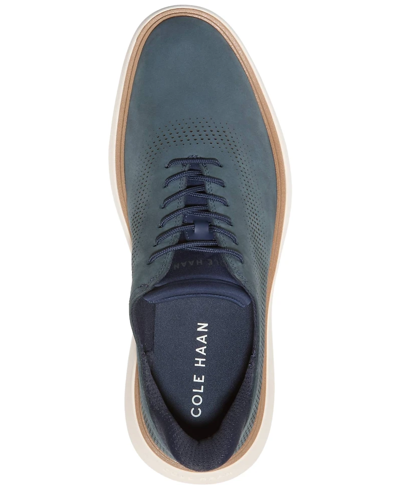 Cole Haan Men's Grand Phaze Laser Quick-On Lace-Up Oxford Shoes