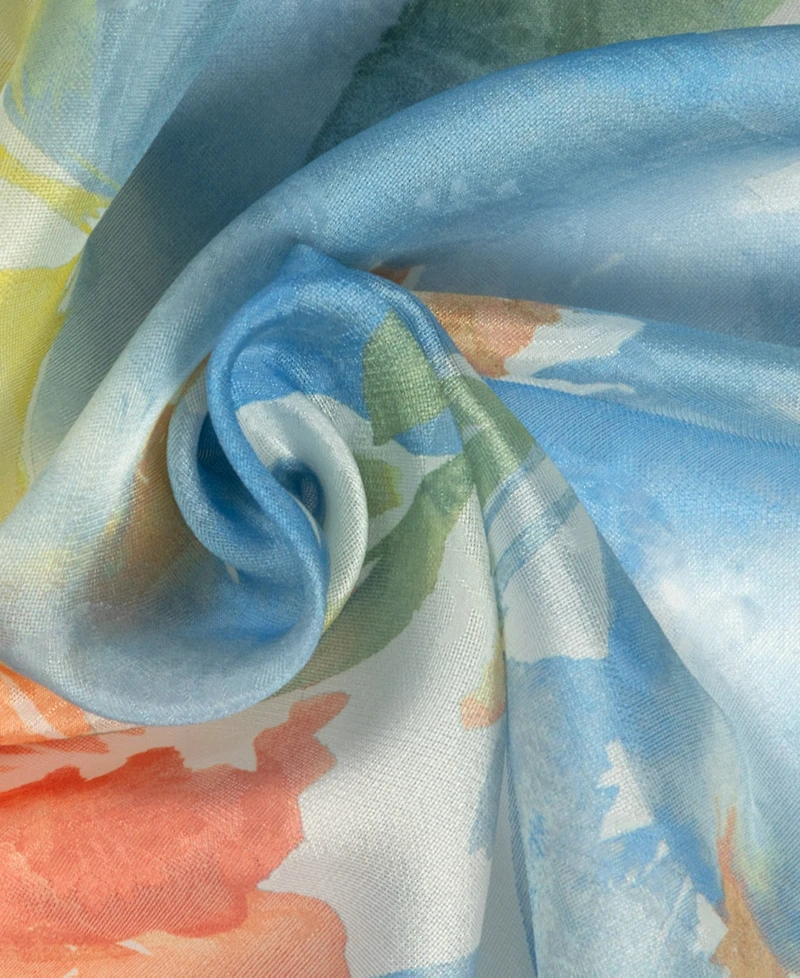 Lauren Ralph Lauren Summer Floral Square Scarf