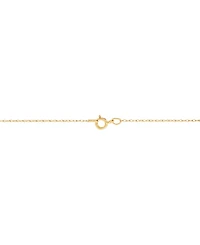 Macy's Heart Pendant Necklace in 14k Yellow Gold