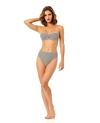 CeCe Women's Retro Underwire Bikini Top