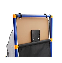 Bruce & Shark Kids 3-in-1 Sports Set - Basketball, Soccer & Hockey Game Center with Scoreboard