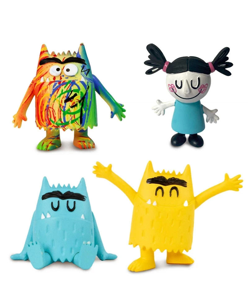 Color Monster Set 8 Figurines