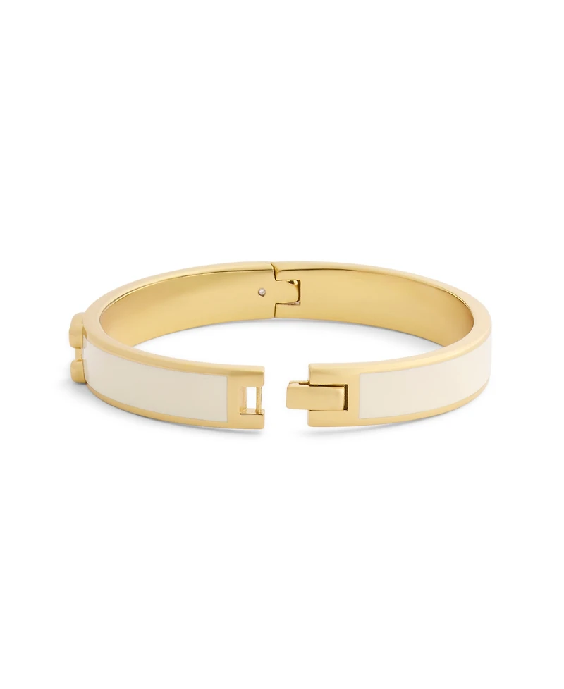 Coach Chalk Signature C Enamel Bangle Bracelet