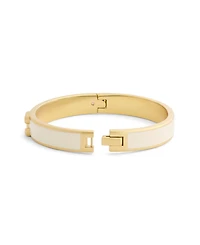 Coach Chalk Signature C Enamel Bangle Bracelet