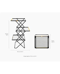 Joseph Joseph Airframe Max Clothes Drying Rack with Long Garment Hanging Rails