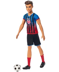Barbie Careers Ussf Soccer Fashion Ken Doll Dressed in Removable Sport Outfit