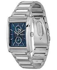Hugo Boss Men's Principle Dress Multi Quartz Multi Stainless Steel Watch, 42.5mm
