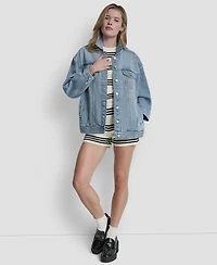 Dkny Jeans Women's Denim Trucker Jacket
