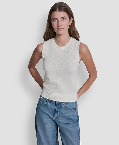 Dkny Jeans Women's Crewneck Pull-On Sweater