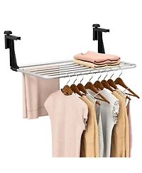 Ecooso Portable Aluminum Clothes and Towel Drying Rack, Folding Stand