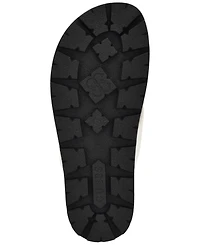 Guess Women's Davelle Lug Sole Logo Thong Sandals