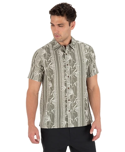Hurley Men's Relaxed-Fit Point Collared Shirt