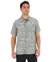 Hurley Men's Relaxed-Fit Point Collared Shirt