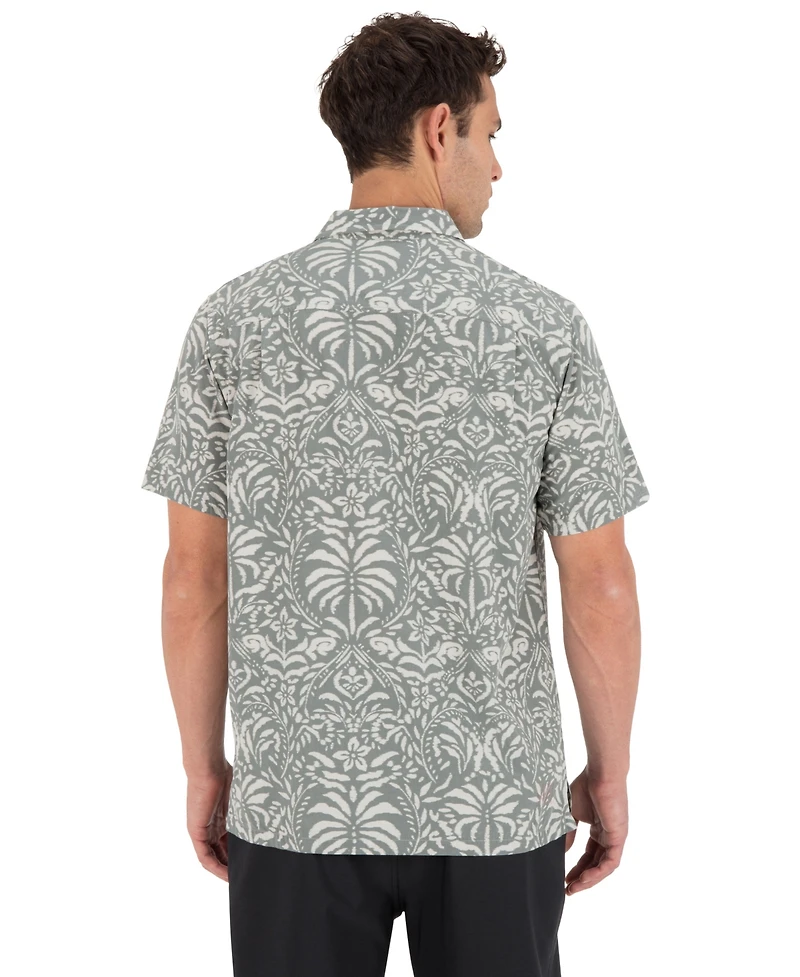 Hurley Men's Relaxed-Fit Point Collared Shirt