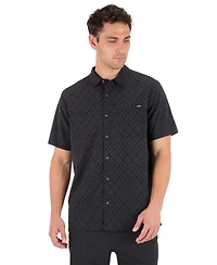 Hurley Men's Relaxed-Fit Point Collared Shirt