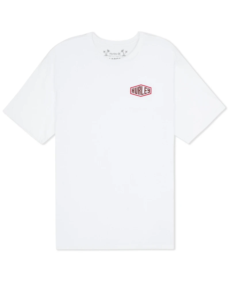 Hurley Men's Regular-Fit Round Neck T-Shirt