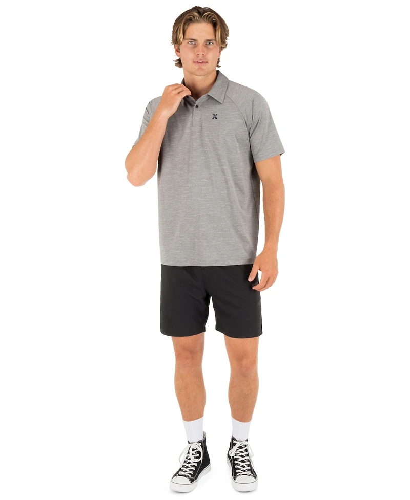 Hurley Men's Regular-Fit Short-Sleeve Polo Shirt