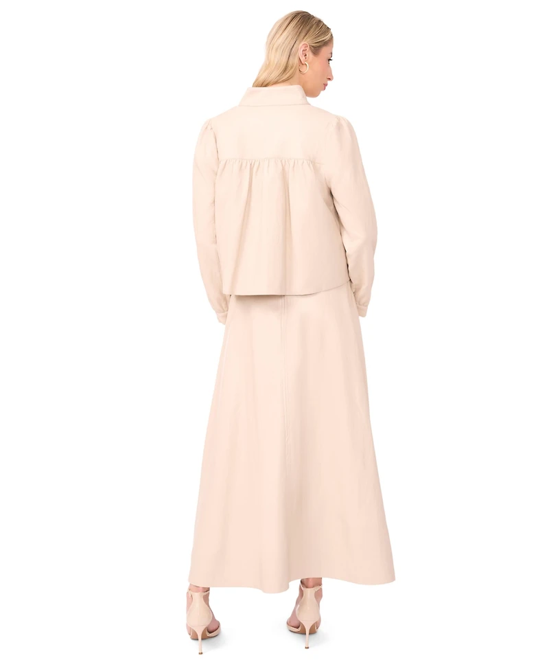 Vince Camuto Women's Center Seam Pull-On Maxi Skirt