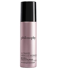 philosophy Ultimate Miracle Worker Lift and Firm Face and Neck Serum, 1.6 oz.