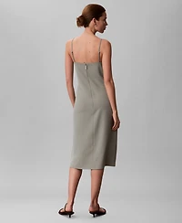 Calvin Klein Women's Casual V-Neck Shift Dress