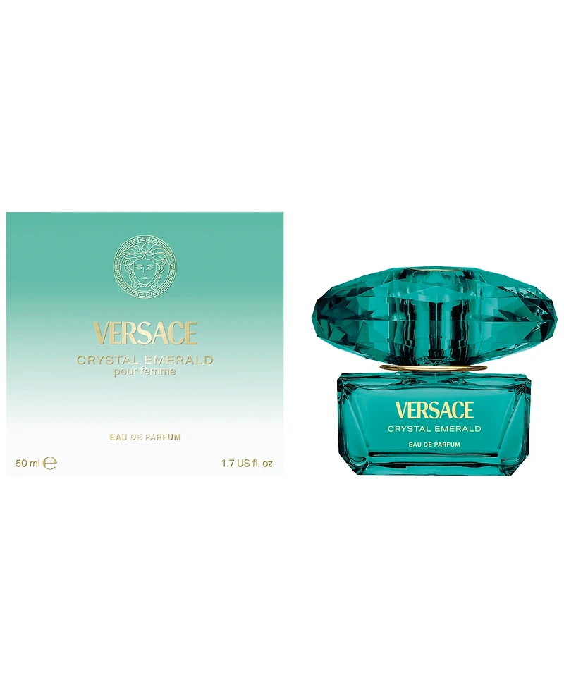 Versace Crystal Emerald Eau De Parfum Spray, 1.69 oz.
