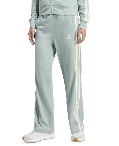 adidas Women's 3-Stripes Fashion Mid-Rise Pants