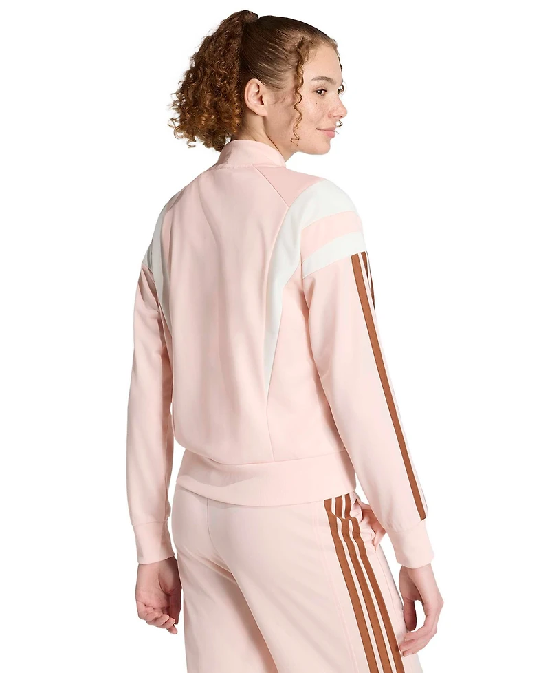adidas Women's Mock Neck Track Jacket