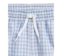 Polo Ralph Lauren Boys' 2-7 Gingham Pattern Swim Trunks